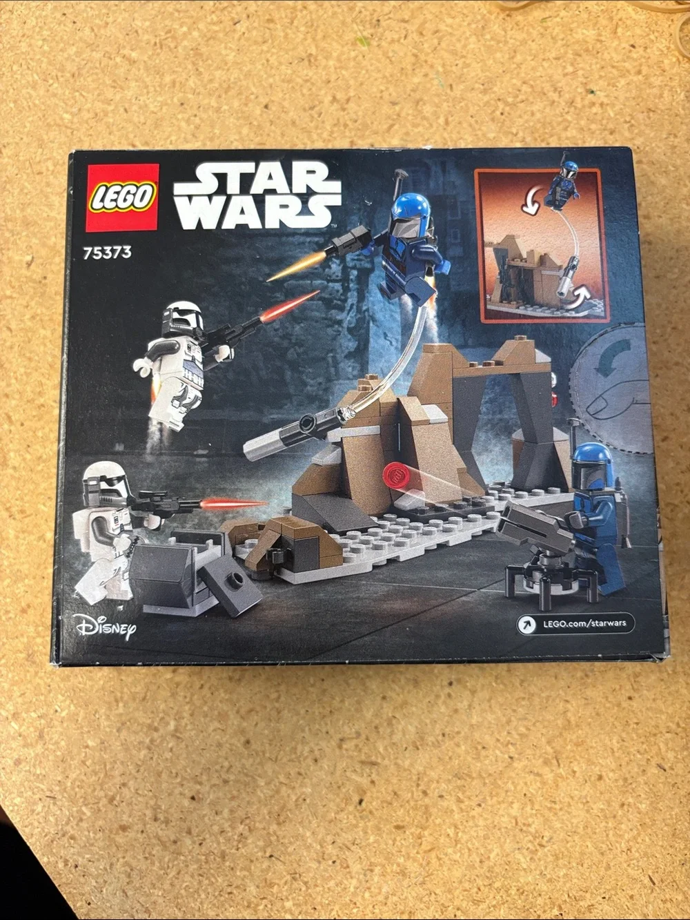 LEGO Star Wars Ambush on Mandalore Battle Pack 75373 New Sealed 109 pcs